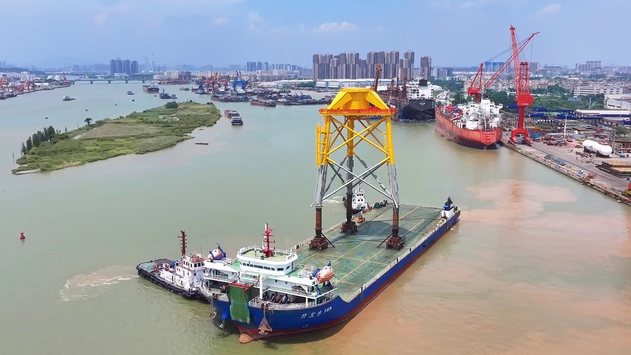 防城港海上風電場導管架